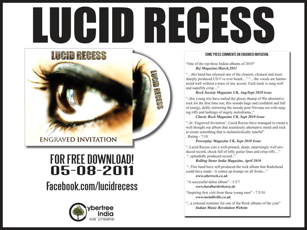 Lucid Recess - Engraved Invitation Free Download