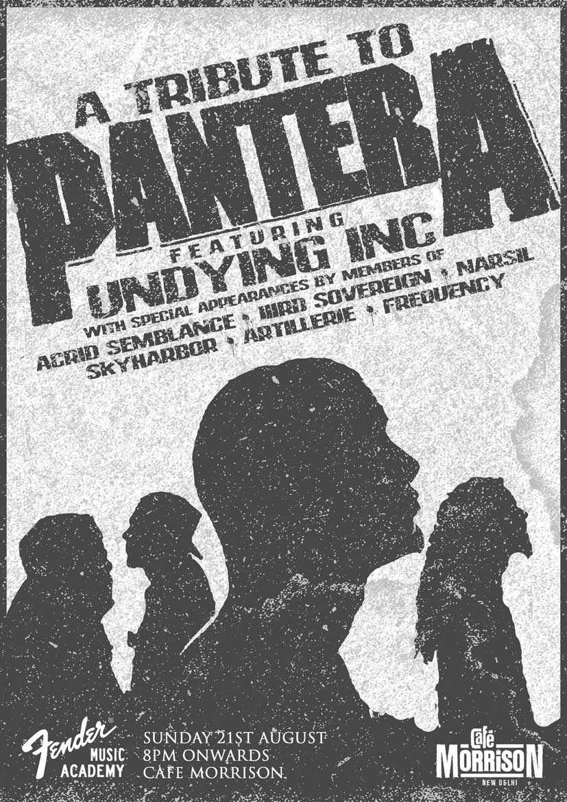 Tribute to Pantera by UNDYING INC and friends
